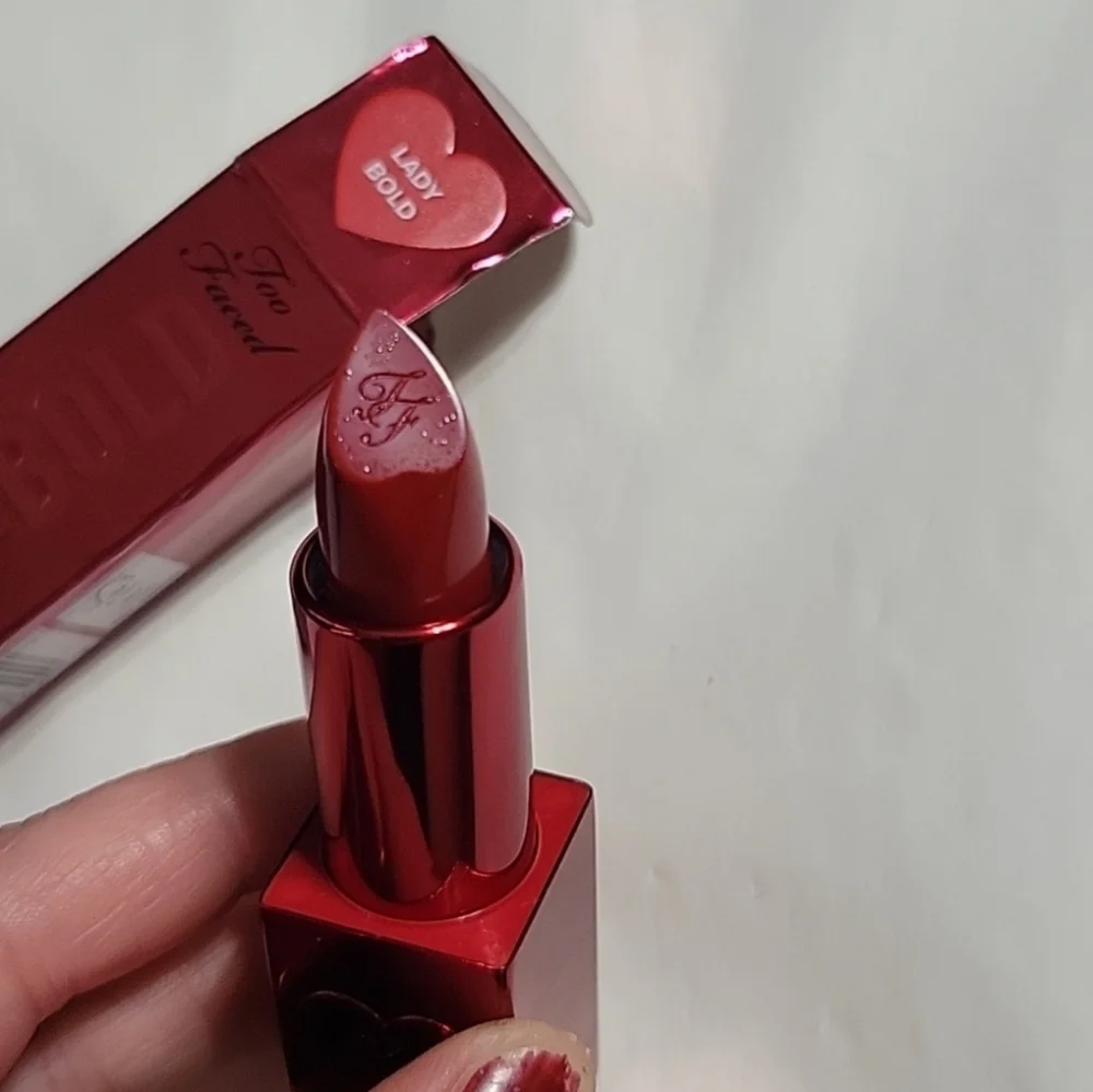 Too Faced Lady Bold Lipstick NIB